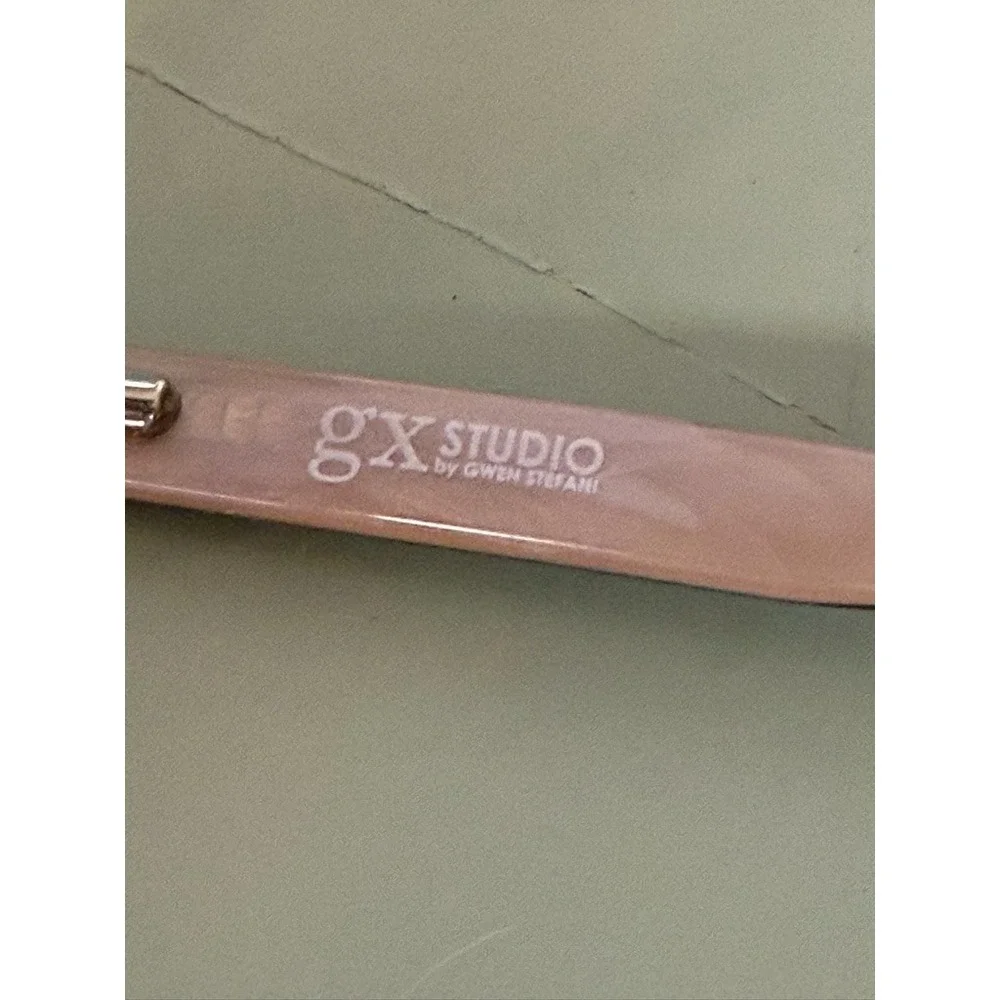 GX Studio Gwen Stefani GX035‎ Brown Square Eyeglass Frames 52-17-135 Rx